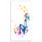 Designart - Butterfly on White Paper - Animals Painting Print on Wrapped Canvas